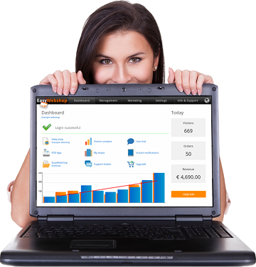 Professional webshop software