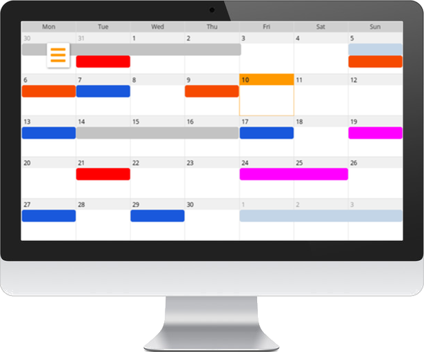 Symcalia reservation system for websites