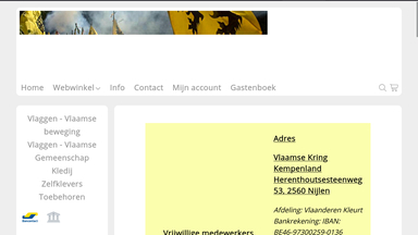 Vlaanderen kleurt - Webwinkel